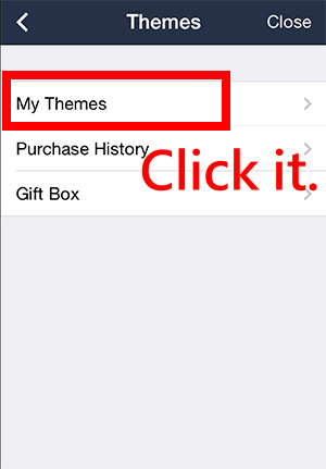 1-3 click on my themes