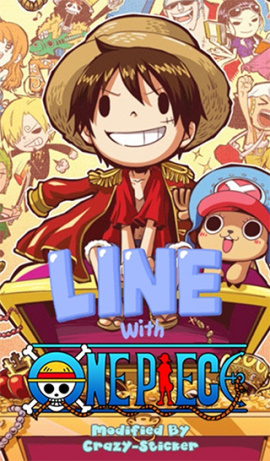 LINE theme for Android_Cute ONE PIECE (1)