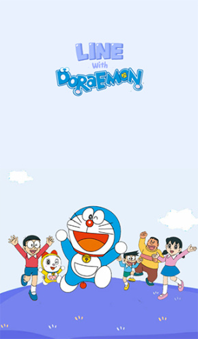 LINE theme for Android_Doraemon (1)