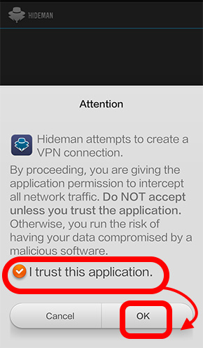 downloading process of hideman for android  (7)