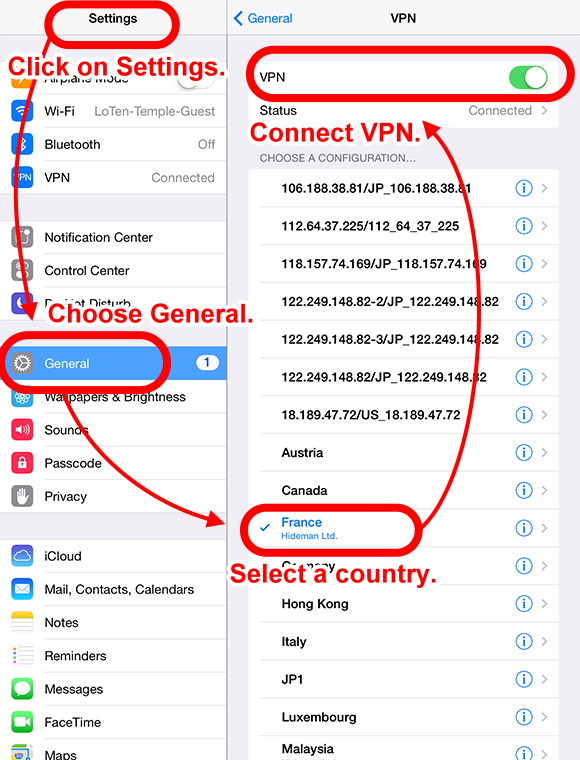 downloading process of hideman for ios 4