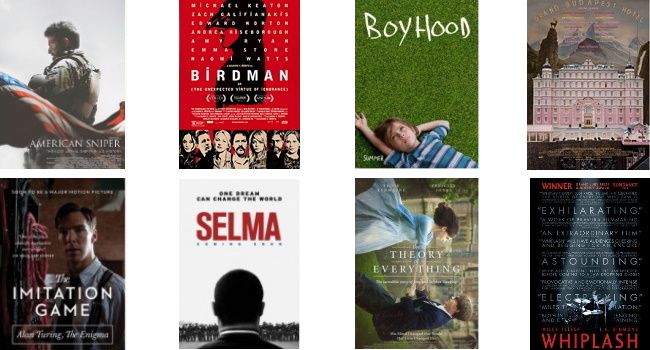2015 Oscars nominations_Best Picture