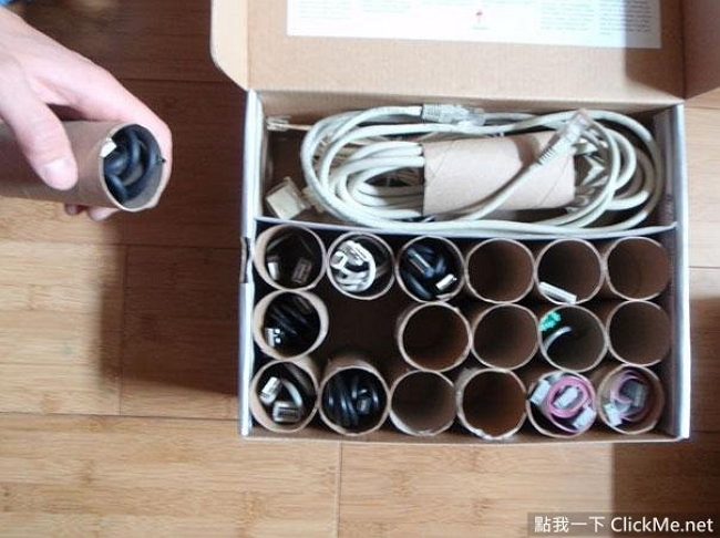 【Life Tips】Clean up all the cables, wires & earphone cords! (5)