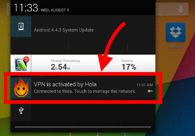 how does hola vpn work