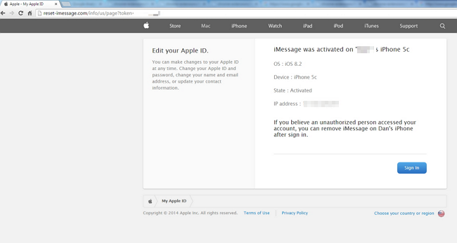 【Scam Alarm】Fake iMessage & iCloud May Hack Apple ID (2)